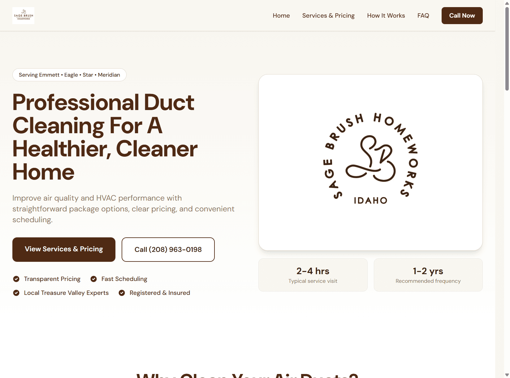 Sage Brush Homeworks